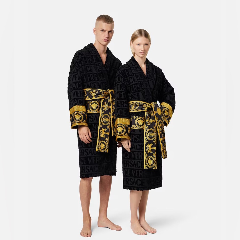 Versace I ♡ BAROQUE BATHROBE - Picture 2 of 3